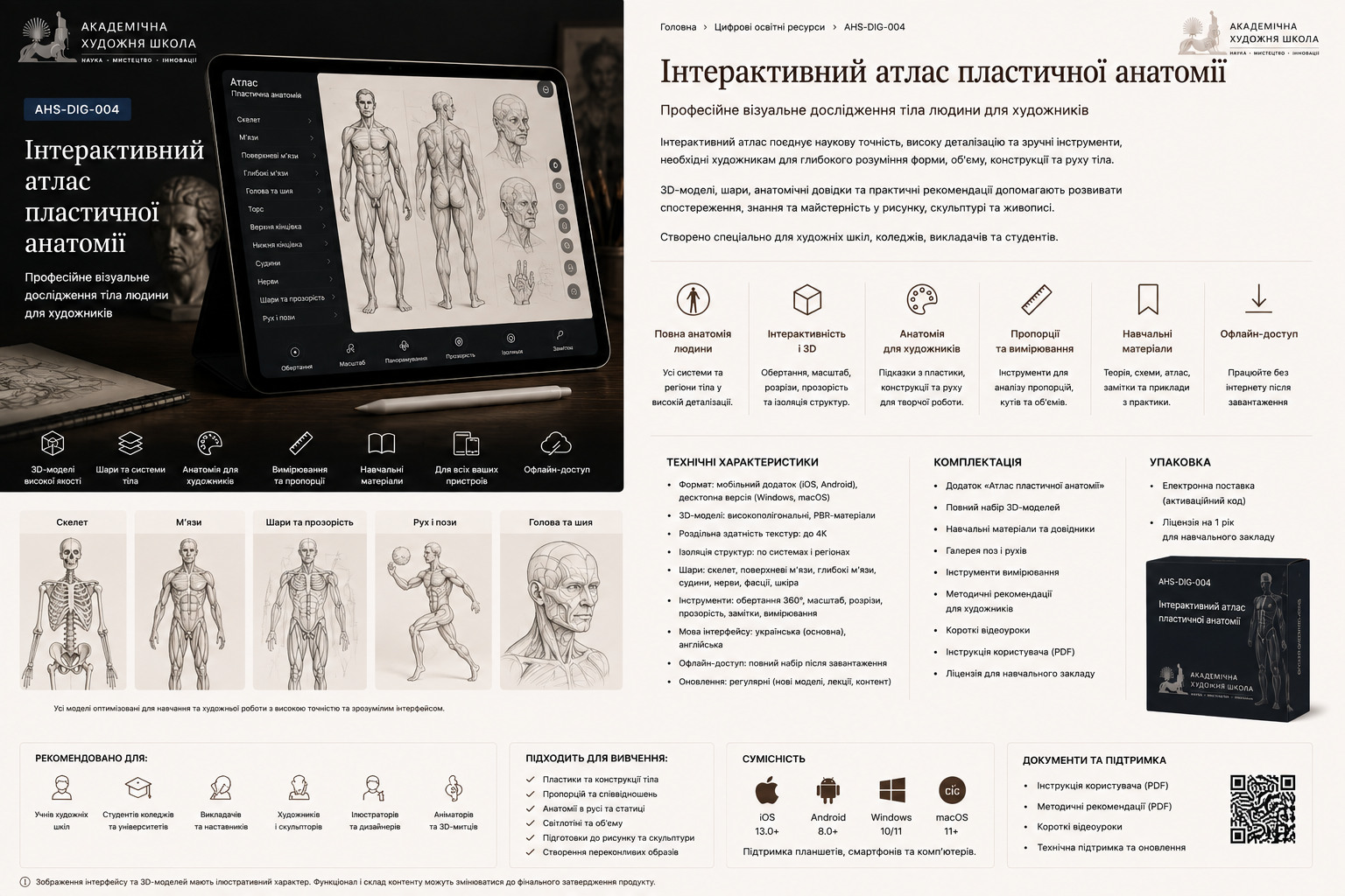 Інтерактивний атлас пластичної анатомії
