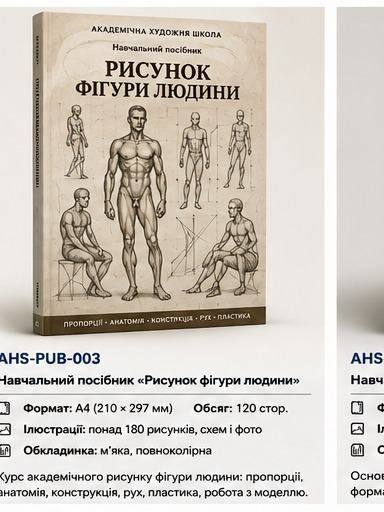 Навчальний посібник «Рисунок фігури людини»