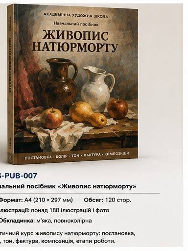Навчальний посібник «Живопис натюрморту»
