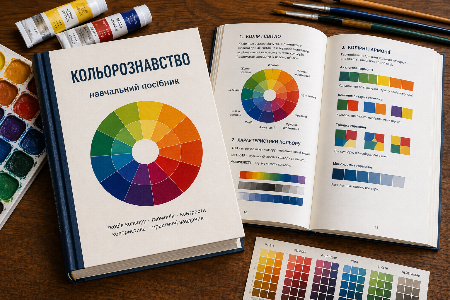 Навчальний посібник «Кольорознавство»